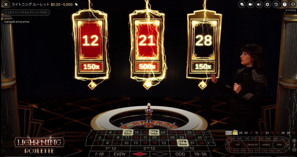 ライトニングルーレット